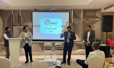 सूरत के स्टार्टअप्स को वैश्विक निवेशकों तक पहुंचाने के लिए प्लेटफॉर्म 'टाई-सूरत' लॉन्च